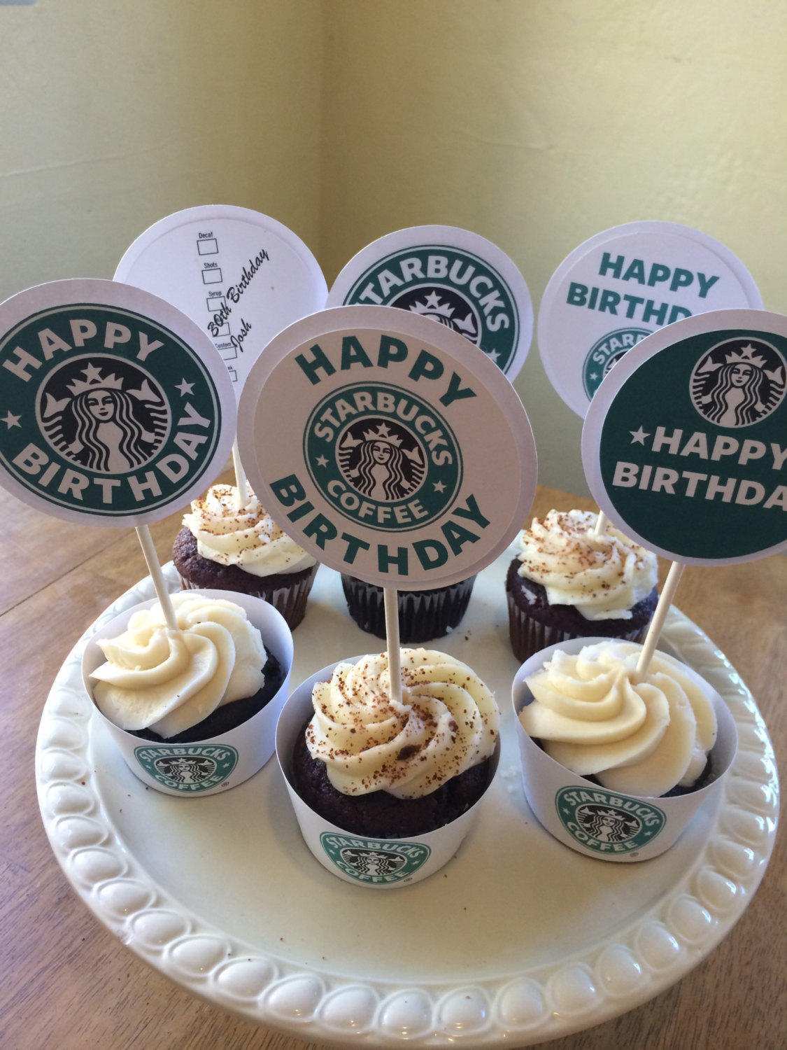 Starbucks Inspired Cupcakes