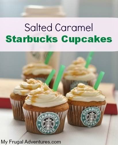 Starbucks Salted Caramel Cupcakes