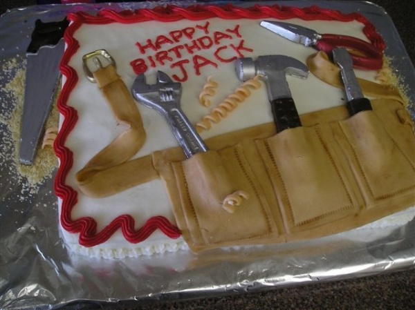 Tool Belt Birthday Cake Ideas