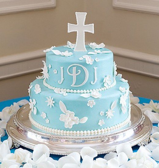 Baby Boy Baptism Sheet Cake Ideas