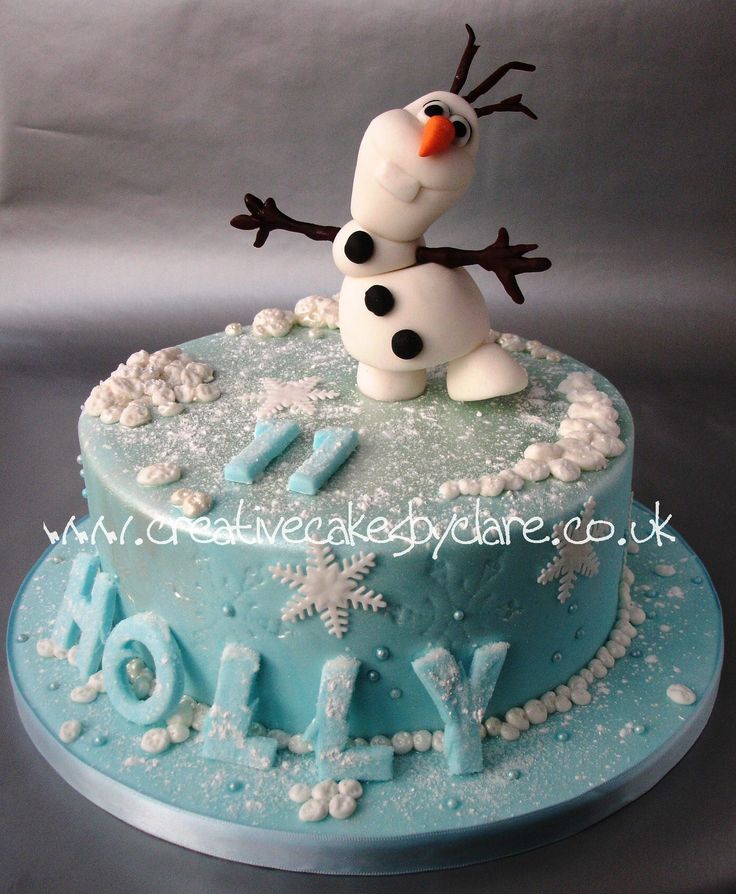 Birthday Cake Frozen Olaf