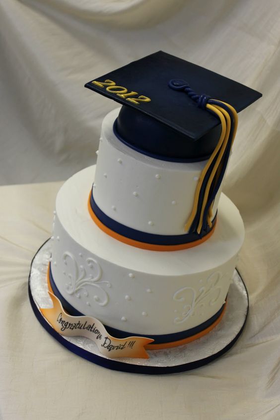 7 Easy Boy Graduation Cakes Photo - High School Graduation Cake Ideas
