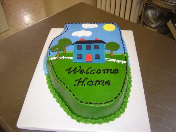 Cute Welcome Home Cake