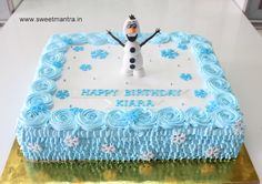 Disney Frozen Birthday Sheet Cakes