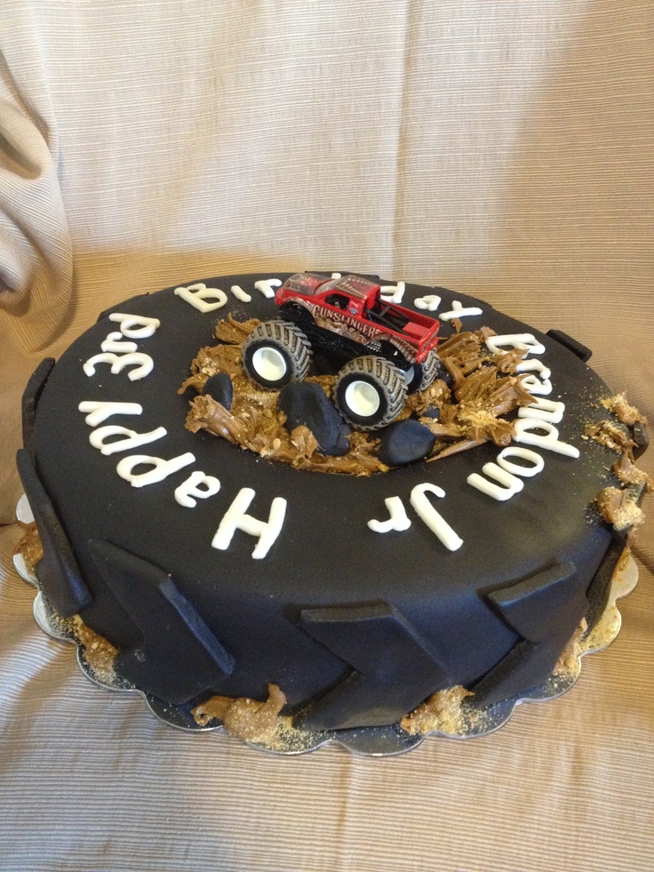 Monster Truck Cake