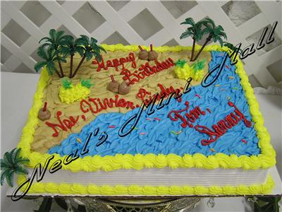 Palm Tree Cake Decorations