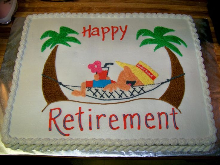 Retirement Cake Idea