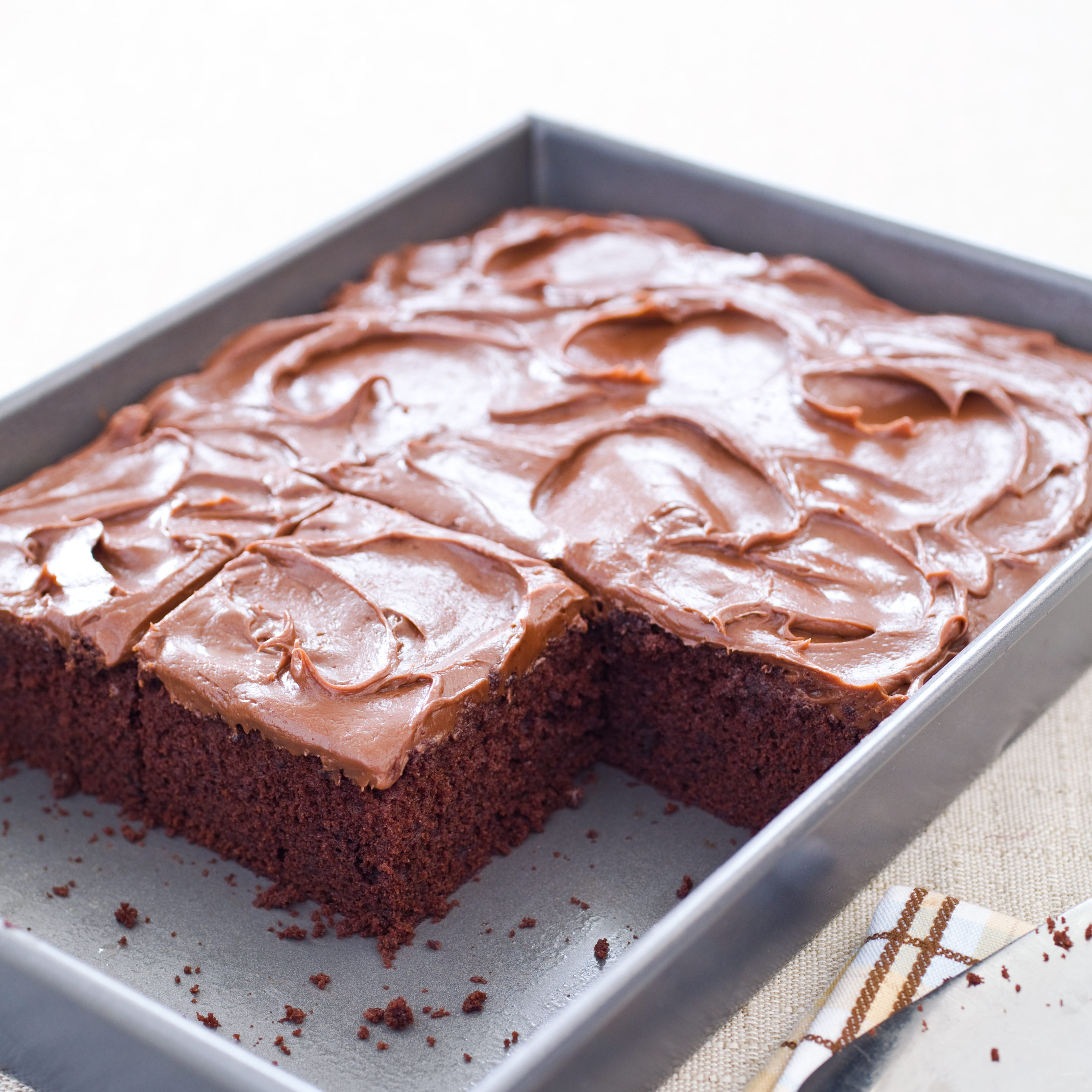 Simple Chocolate Sheet Cake