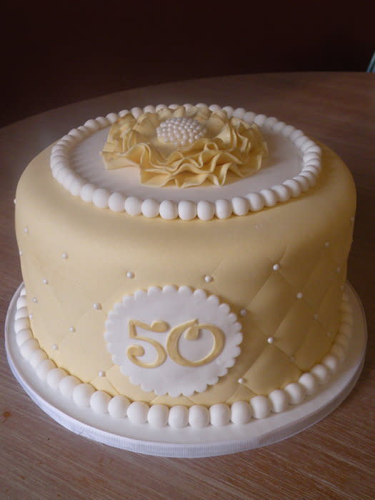 10 Photos of 50th Anniversary Cakes Easy For Dummies