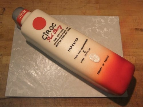Ciroc Bottle Cake