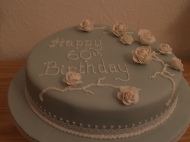 Elegant 60th Birthday Cakes