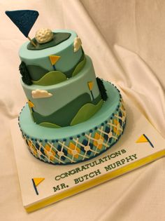 Golf Retirement Cake Ideas