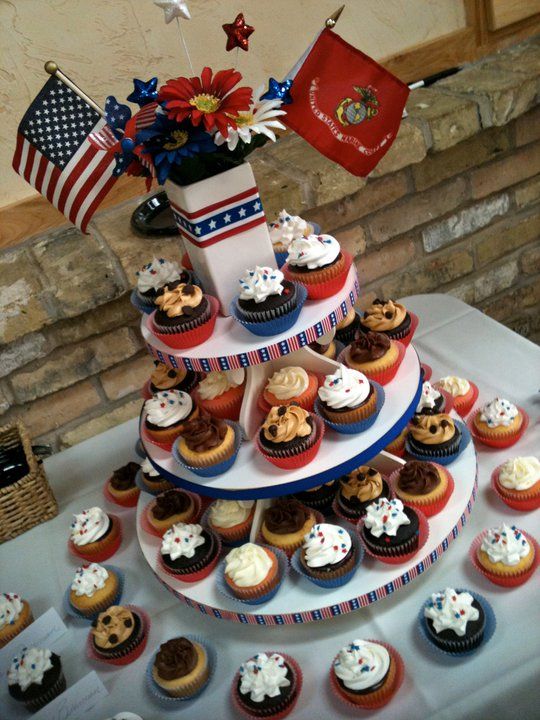 Marine Corps Cupcake Ideas