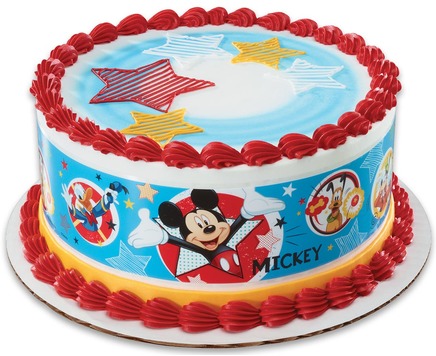 Safeway Bakery Cake Mickey Mouse