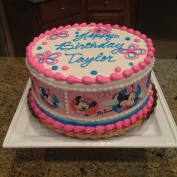 Safeway Cakes Bakery Birthday Minnie