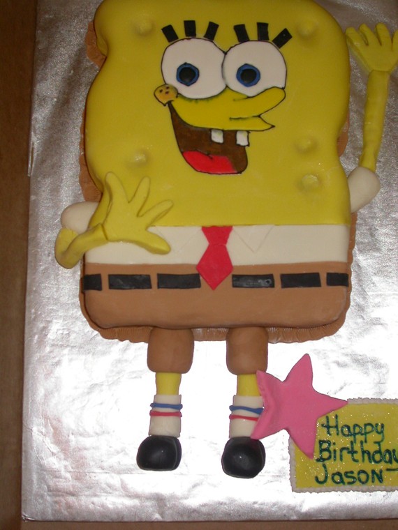 Spongebob Sheet Cake