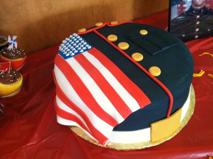 10 Marine Cakes Decorations Photo - Marine Corps Wedding Cake, U.S