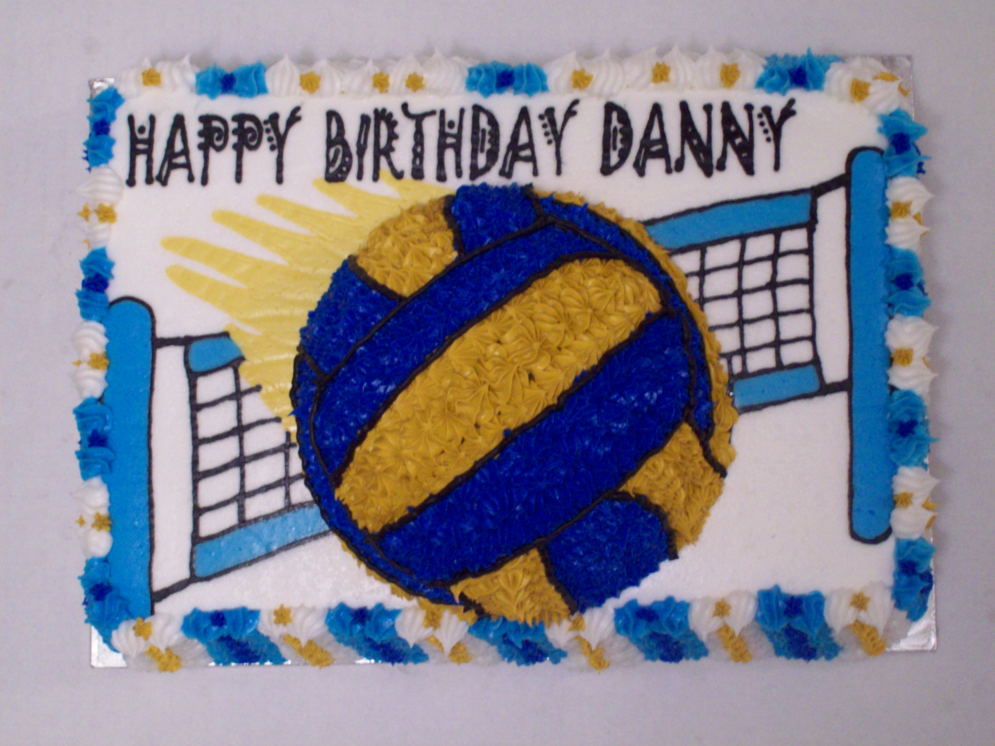 Volleyball Cake