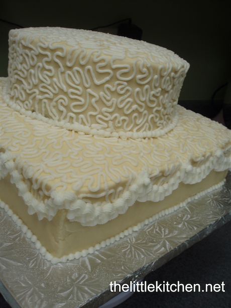 Buttercream Anniversary Cake