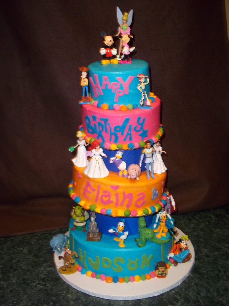 Disney Birthday Cake