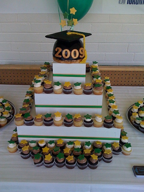 Graduation Cupcake Stand Ideas