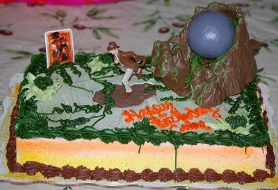 Indiana Jones Birthday Cake