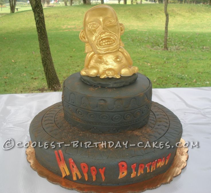 Indiana Jones Birthday Cake