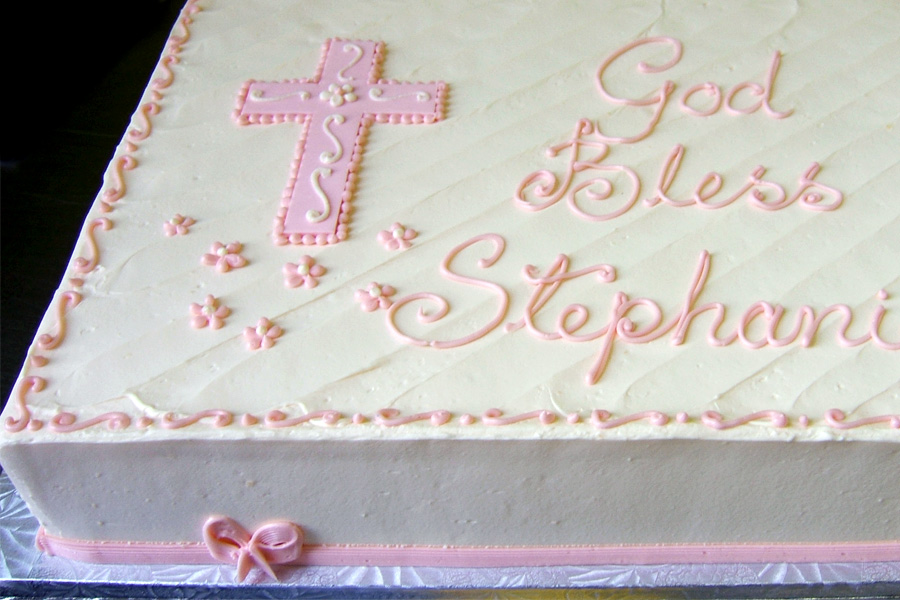 Baptism Cake