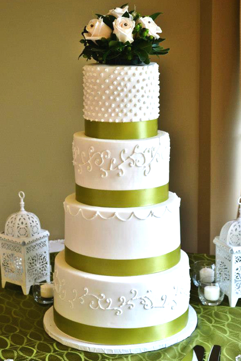 Elegant Cupcake Wedding Cakes