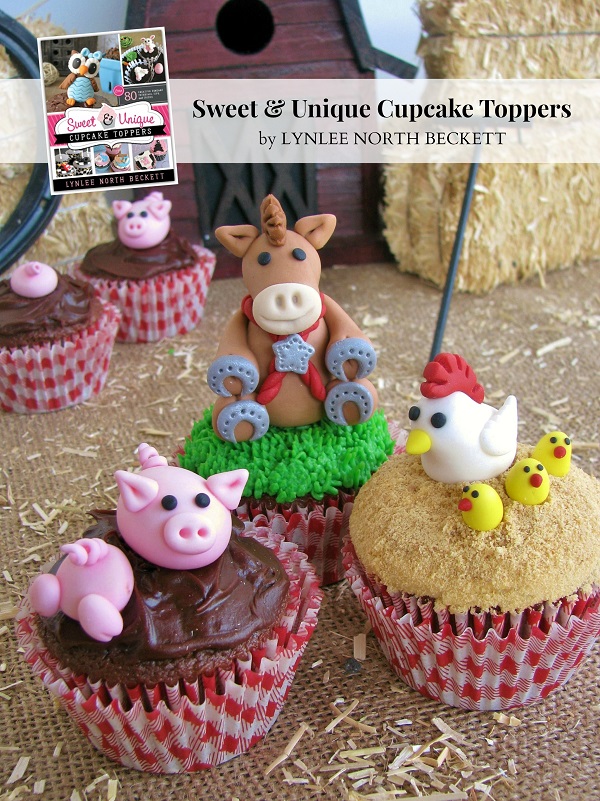 Farm Animals Cupcake Toppers