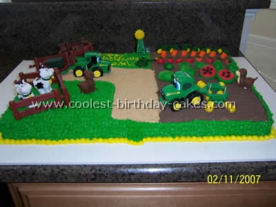 Farm Birthday Cake Ideas