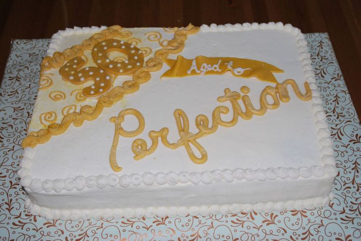 Images 50th Birthday Sheet Cakes in Gold