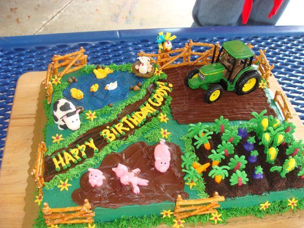 Monster Truck Birthday Cake