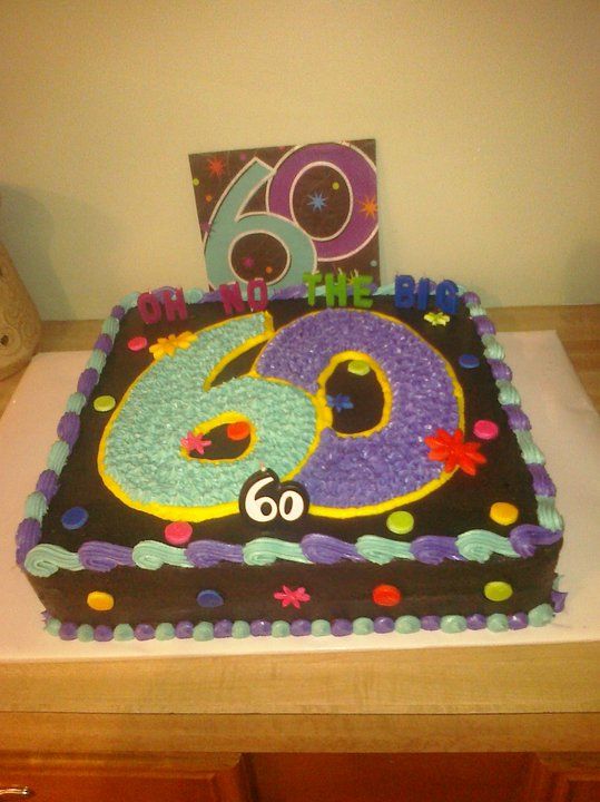 12 Photos of Sheet Cakes For 60th B Day Man