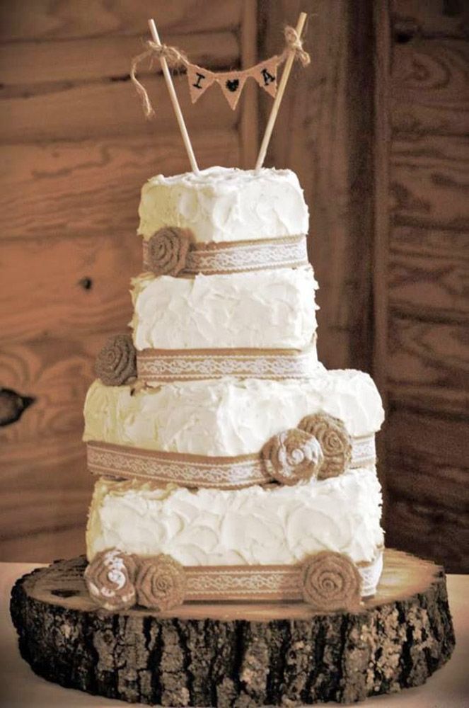 Rustic Wedding Cake