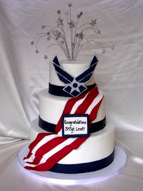 9 Photos of Military Air Force Retirement Cakes