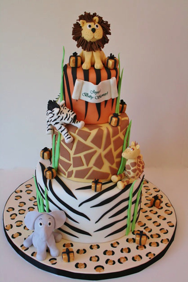 12 Photos of Safari Print Cakes