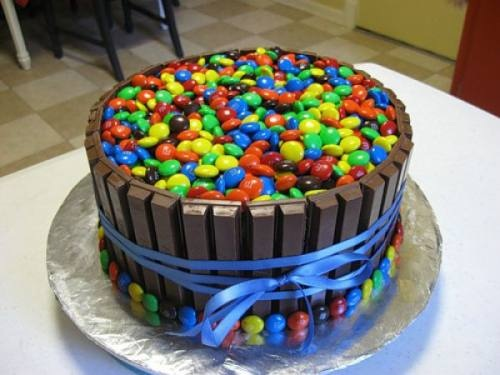 Candy Birthday Cake Ideas