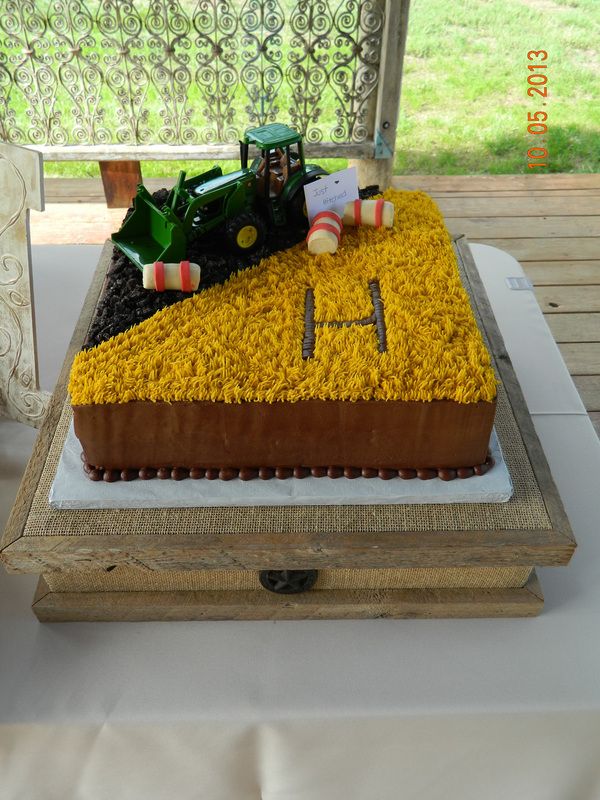 Country Grooms Cake