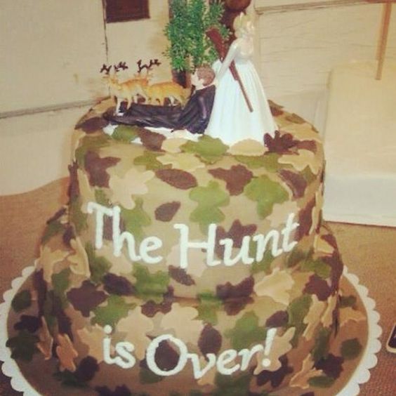 Country Wedding Grooms Cake