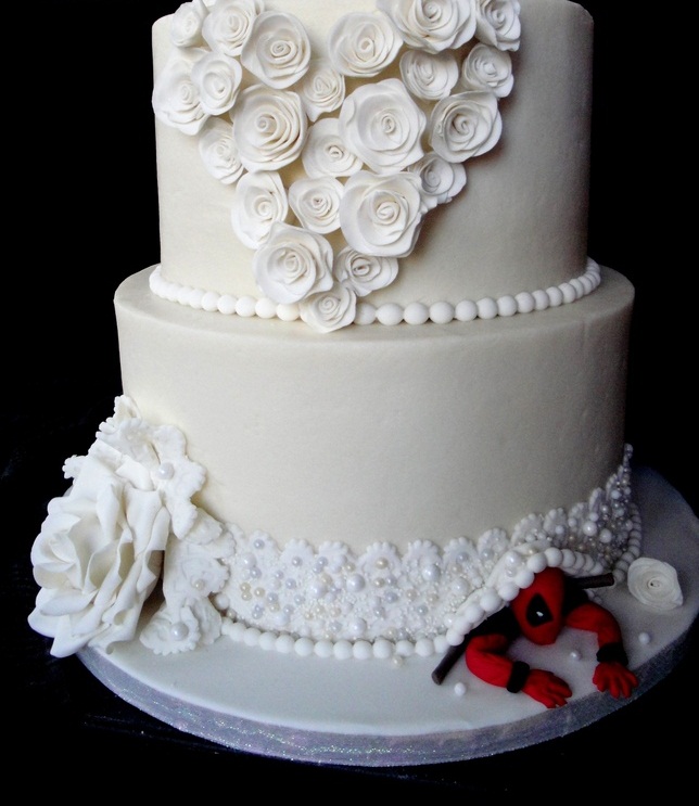 Deadpool Wedding Cake