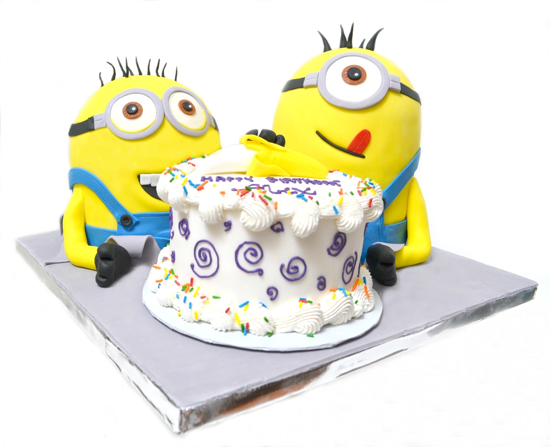 Despicable Me Birthday Cake