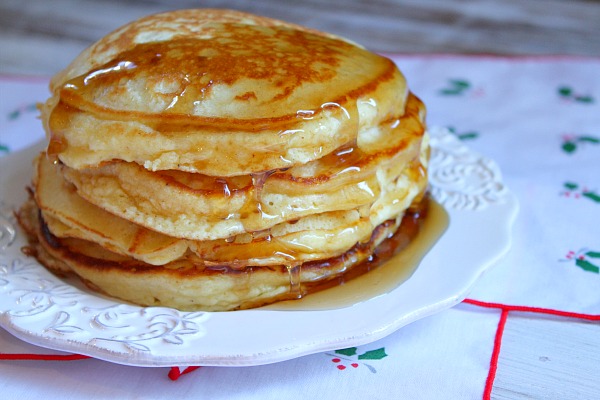 Eggnog Pancakes Recipe