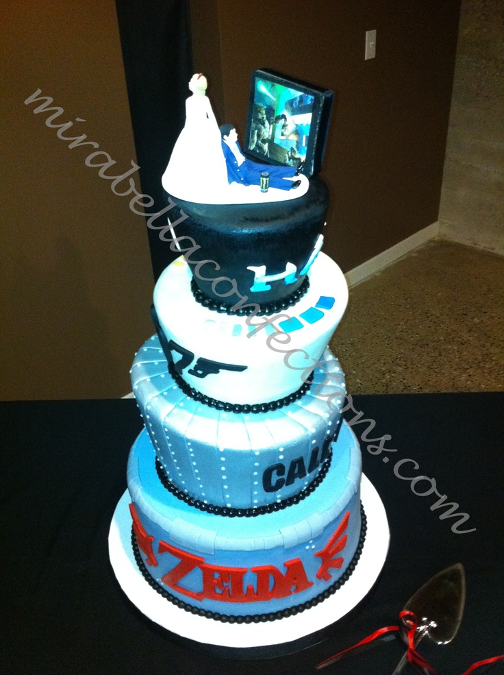 Game Grooms Cake Ideas