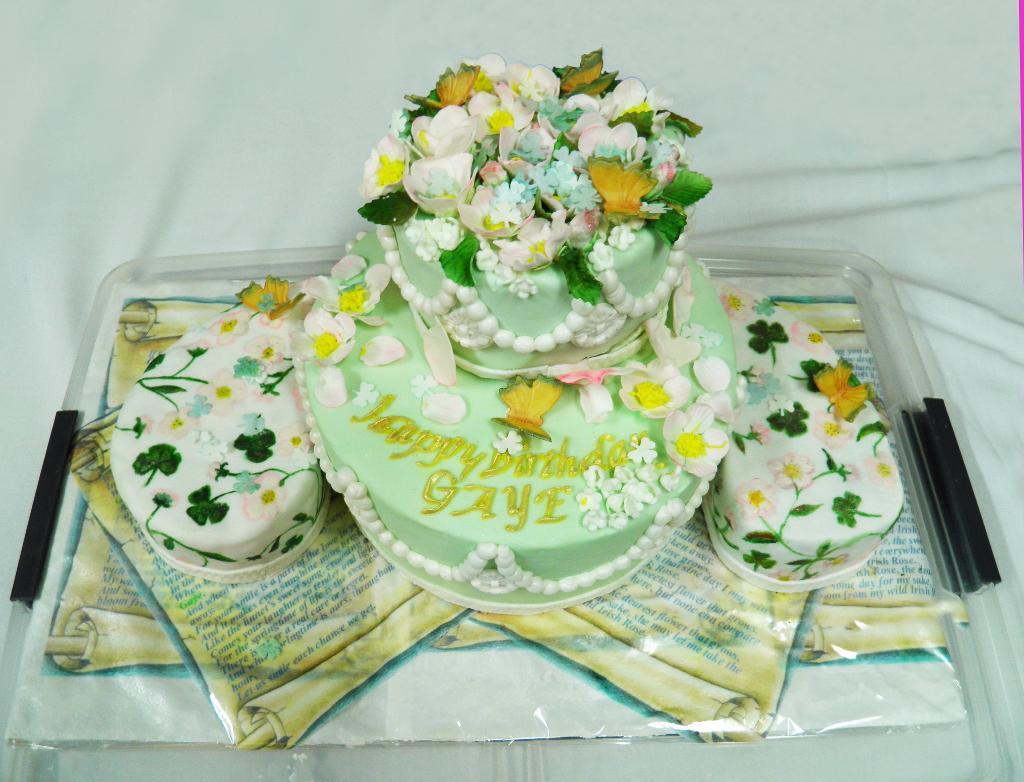 Irish Themed Birthday Cake