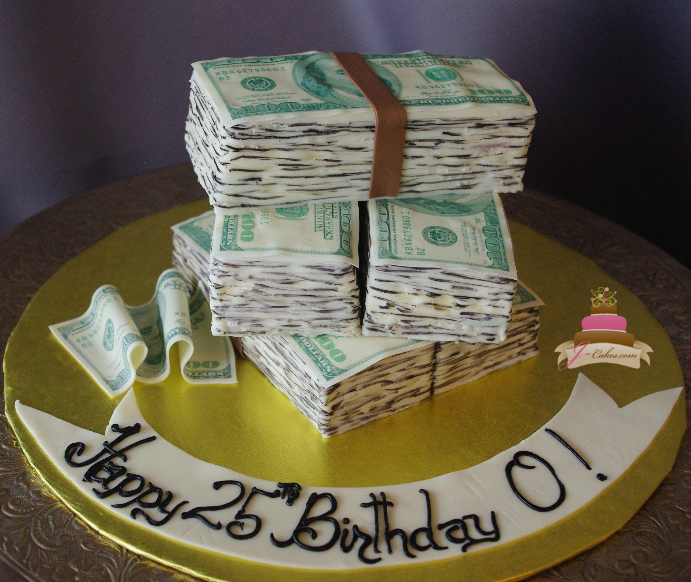 9 Funny Money For Birthday Cakes Photo Money Birthday Cake Money - 