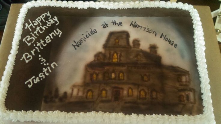 Murder Mystery Cake