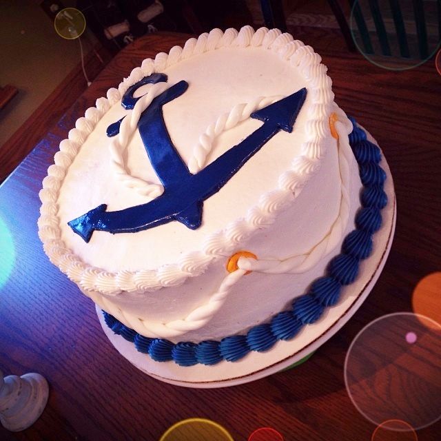 Navy Retirement Cake Designs