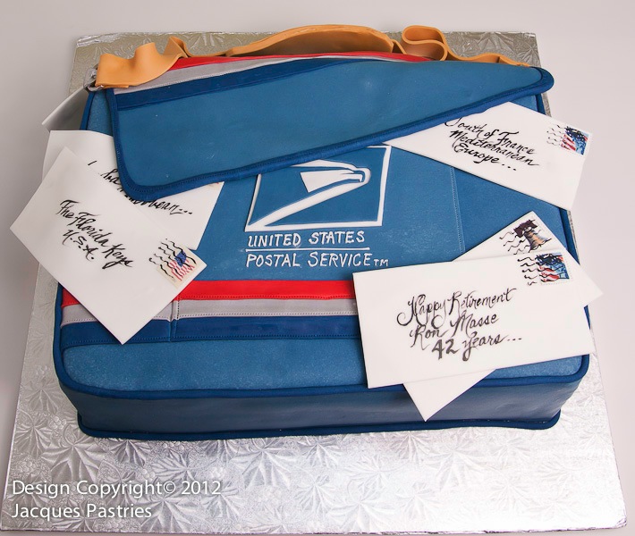 9 Photos of From Mail Carrier Retirement Cakes