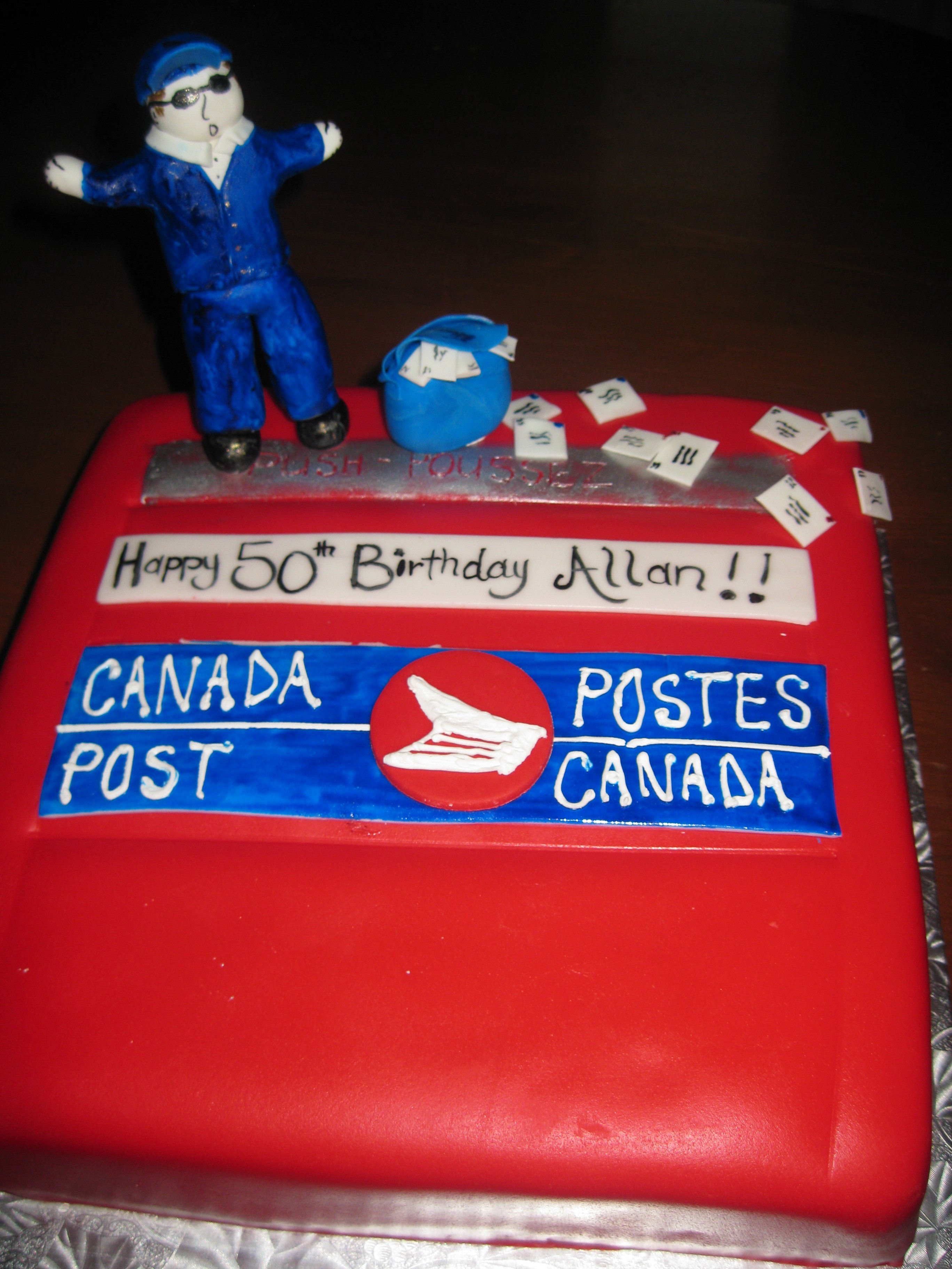 Postal Retirement Cake Ideas